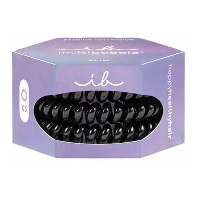 Invisibobble Slim Premium True Black 3 ks