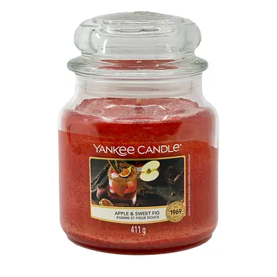 Yankee Candle Apple & Sweet Fig Medium Jar 411 g