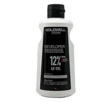 Goldwell System Cream Developer Lotion Topchic 1000 ml krém oxidálószer 12% 40 Vol.