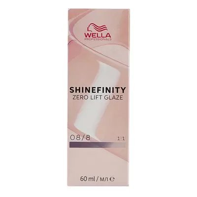 Wella Professionals Shinefinity Zero Lift Glaze 60 ml demi-permanent szín 08/8 Light Blonde Pear