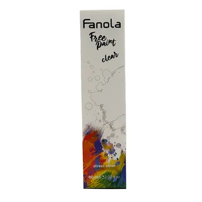 Fanola Free Paint Direct Color 60 ml ammónia mentes festék Clear