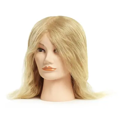 BraveHead Female Mannequin Head 100% Human Blonde Hair 35 - 40 cm