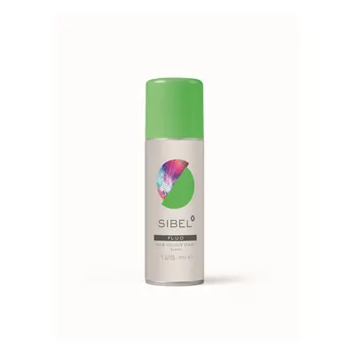 Sibel Fluo Hair Colour Spray 125 ml szín Green