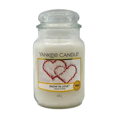 Yankee Jar Snow In Love Candle Large Jar 623 g