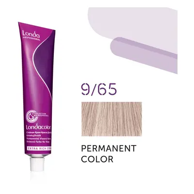 Londa Professional Permanent Color Extra Rich Creme 60 ml gazdag krémes hajfesték 9/65 Very Ligh