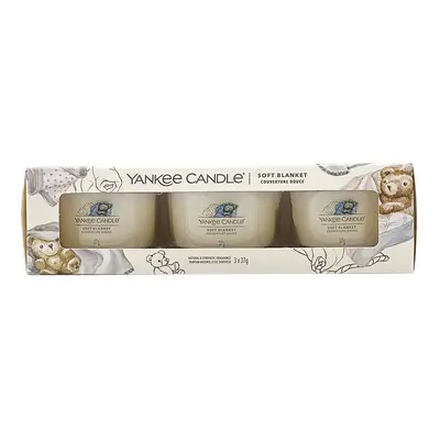 Yankee Candle 3 Pack Filled Votive Soft Blanket