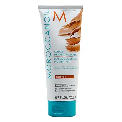 Moroccanoil Color Depositing Mask 200 ml színező maszk Copper