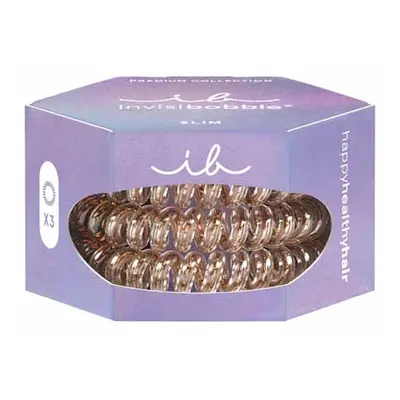 Invisibobble Slim Premium Bronze Me Pretty 3 ks