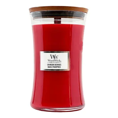 WoodWick Large Hourglass Candle Crimson Berries 610 g