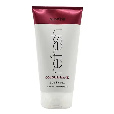 Subrína Professional Refresh Colour Mask 150 ml színező maszk Bordeaux