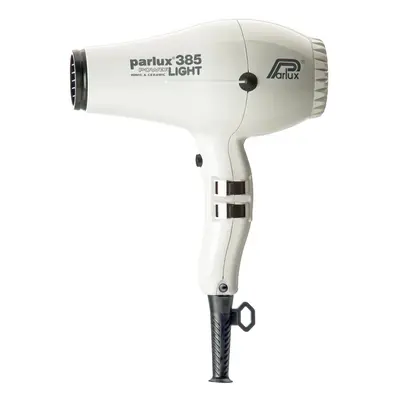 Parlux 385 Power Light Ceramic Ionic Hair Dryer White 2150 W