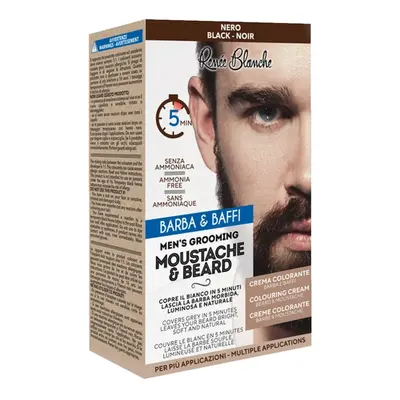 Renée Blanche Men's Grooming Moustache & Beard szín 1.0 Black