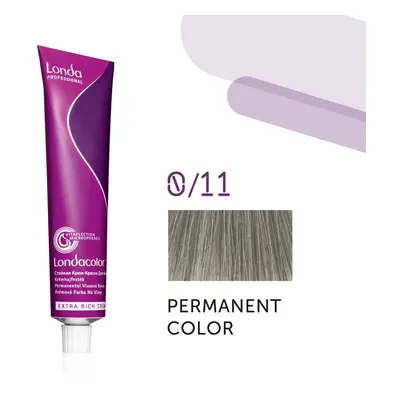 Londa Professional Permanent Color Extra Rich Creme 60 ml gazdag krémes hajfesték 0/11 Intense A