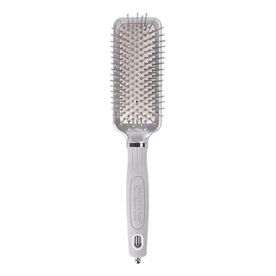 Olivia Garden Expert Care Rectangular Small Brush Silver