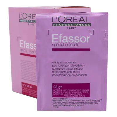 L'Oréal Professionnel Efassor odstraňovač barvy 12 x 28 g