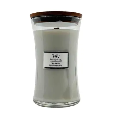 WoodWick Large Hourglass Candle Warm Wool 610 g