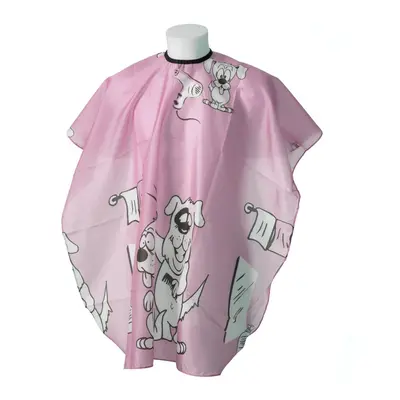 BraveHead Doggy Pink Cutting Cape for Kids