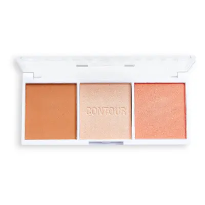 Relove by Revolution Colour Play Contour Trio Palette 6 g paletta Sugar