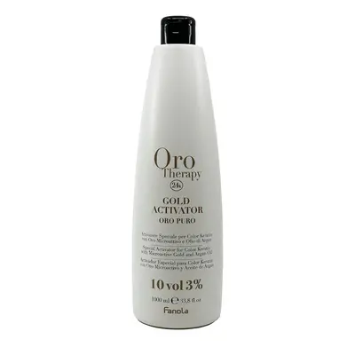 Fanola Oro Therapy Gold Activator Oro Puro 1000 ml oxidálószer 10 Vol. 3%