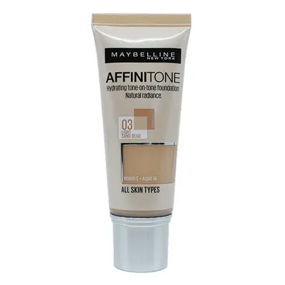 Maybelline Affinitone Foundation 30 ml make-up 03 light sand beige