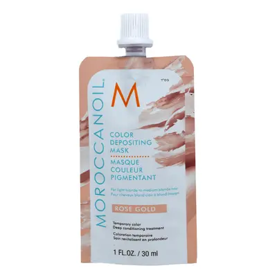 Moroccanoil Color Depositing Mask 30 ml színező maszk ROSE GOLD