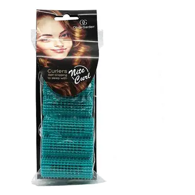 Olivia Garden Nite Curler Turquoise 6 ks, 30 mm