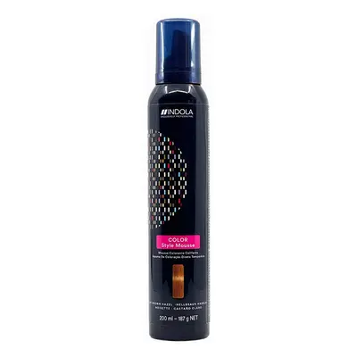 Indola Color Style Mousse 200 ml félig tartós hajfesték Light Brown Hazel