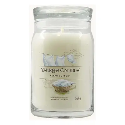 Yankee Candle Signature Large Jar Clean Cotton 567 g