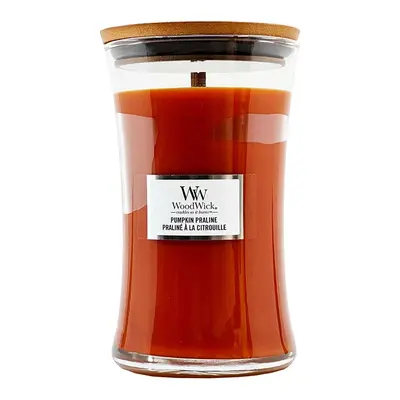 WoodWick Large Hourglass Candle Pumpkin Praline 610 g