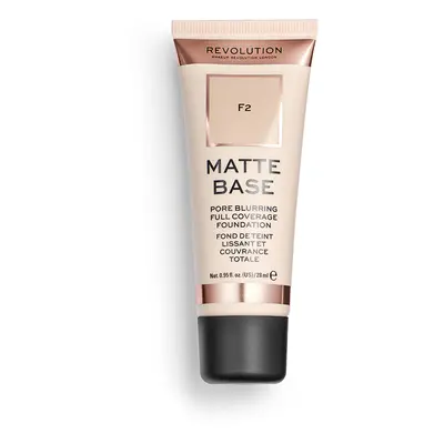 Makeup Revolution Matte Base Foundation 28 ml / F2 make-up F2