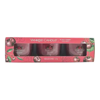 Yankee Candle 3 Pack Filled Votive Black Cherry