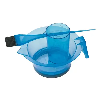 Sibel Tinting Kit Blue Transparent - Non-Slip Bowl, Brush & Measuring Jug szín Blue Transparent