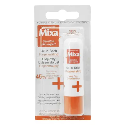 Mixa Oil-In-Stick Regenerating Lip Balm 4,7 ml