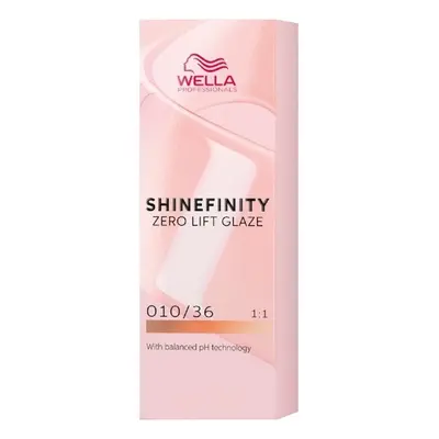 Wella Professionals Shinefinity Zero Lift Glaze 60 ml ammónia mentes festék 010/36 Vanilla Flash