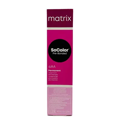 Matrix SoColor Pre-Bonded Blended Permanent Hair Color 90 ml tartós hajfesték 6MA Danker Blond M