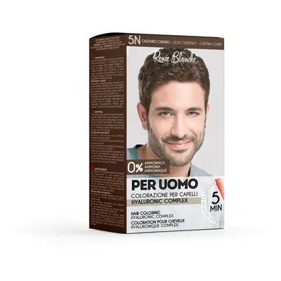 Renée Blanche Per Uomo Hair Coloring hajfesték 5N Light Chestnut