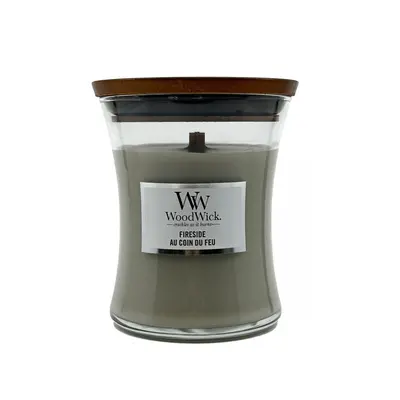 WoodWick Medium Hourglass Candle Fireside 275 g