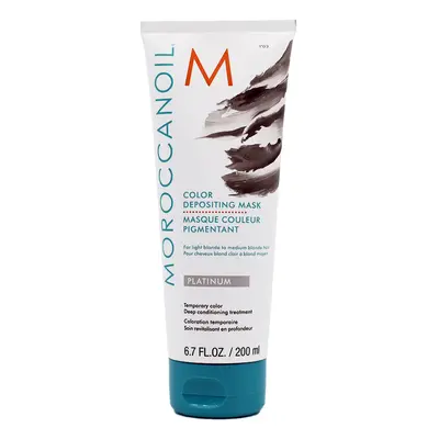 Moroccanoil Color Depositing Mask 200 ml színező maszk PLATINUM