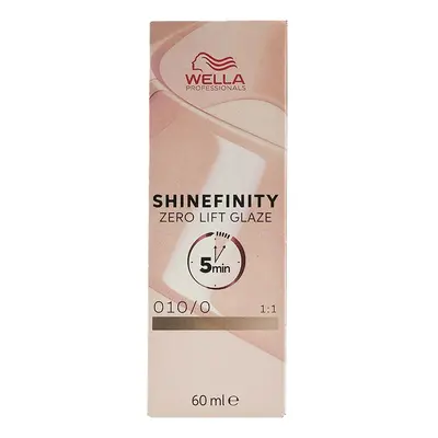 Wella Professionals Shinefinity Zero Lift Glaze 60 ml demi-permanent szín 010/0 Lightest Blonde 