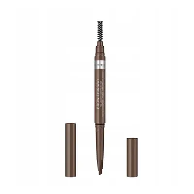 Rimmel Brow This Way Fill & Sculpt Eyebrow Definer 0,25 g Szemöldök termékek 002 Medium Brown