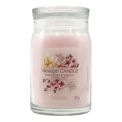 Yankee Candle Signature Large Jar Pink Cherry Vanilla 567 g