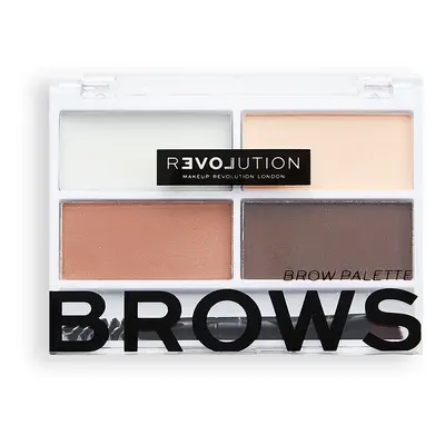 Relove by Revolution Colour Cult Brow Palette 3,2 g paletta Medium