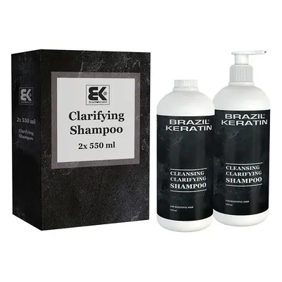 Brazil Keratin Clarifying Shampoo Duo Set 2 x 550 ml