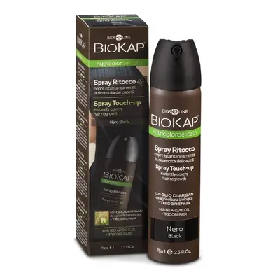 BioKap Nutricolor Delicato Spray Touch Up 75 ml hajfesték Black