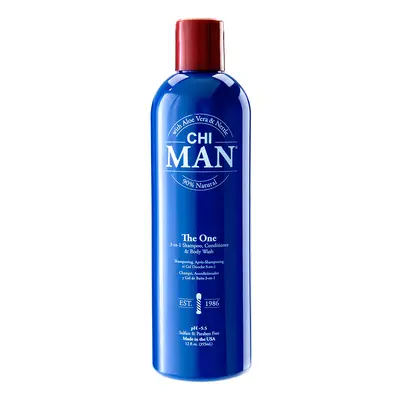 Farouk System CHI Man The One 3-in-1 Shampoo, Conditioner & Body Wash 355 ml