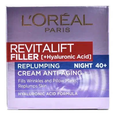 L'Oréal Paris Revitalift Filler HA noční péče 50 ml