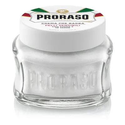 Proraso White Line Sensitive Skin Pre-Shave Cream Green Tea 100 ml