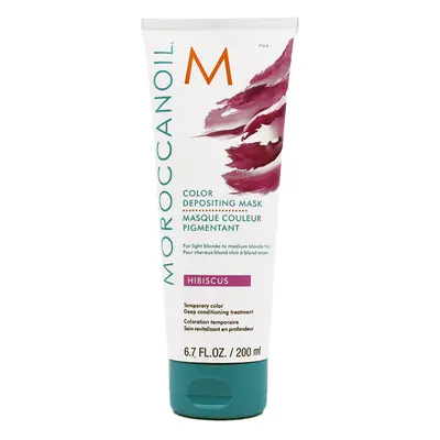 Moroccanoil Color Depositing Mask 200 ml színező maszk HIBISCUS