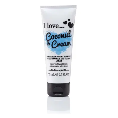 I Love Coconut & Cream Super Soft Hand Lotion 75 ml