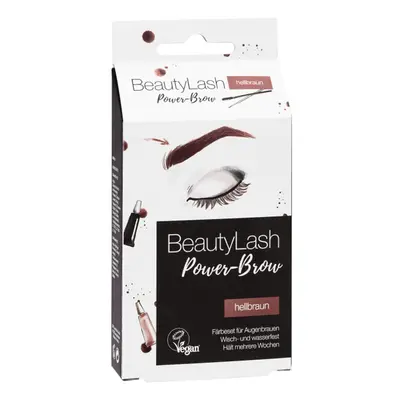 BeautyLash Power-Brow Effect Tinting Kit szemöldök színe Light Brown